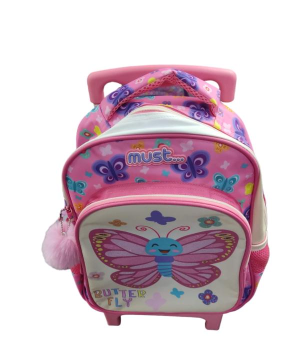 Salveque con Rodines 27X10X31 cm 2 Compart Butterfly