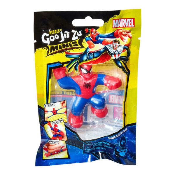 Figuras Goo Jit Zu Marvel Minis Displ/12 Surtido  4a+