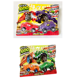 Carros Goo Jit Zu Heroes Set/2 Surt/2 4a+