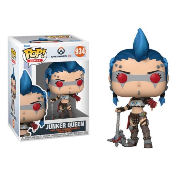 Figura Funko Pop! Overwatch (932) Junker Queen 3a+