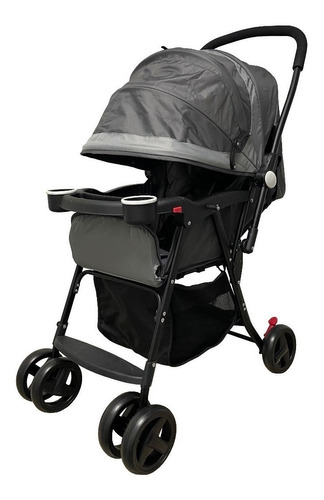 Coche para Bebé Gris con Negro 15Kg Max (444583)