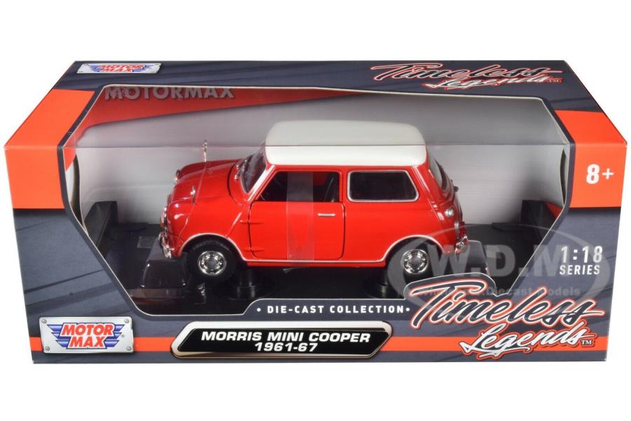 Carro 1:18 Morris Mini Cooper 1961-67 8a+