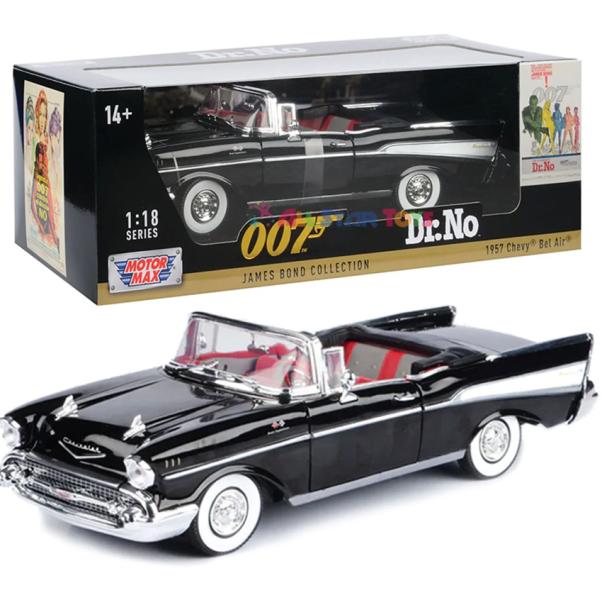 Carro 1:18 Chevy Bel Air 1957 James Bond DR.NO 14a+