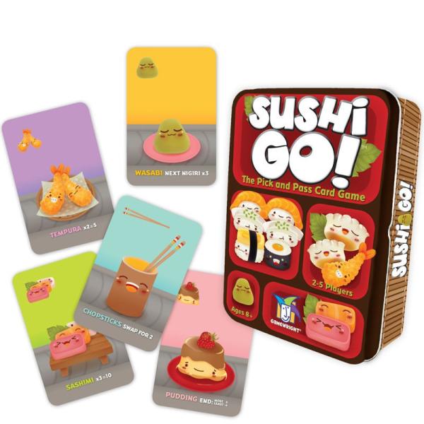 Juego de Mesa Sushi GO! Juega para Comer Cartas 8a+(221855)