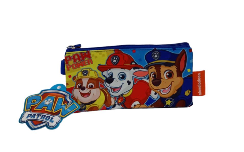 Cartuchera de Paw Patrol Doble Zipper  Azul (P2439)