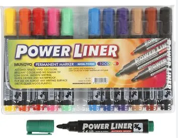 Liner Marker  12 Pcs   Set