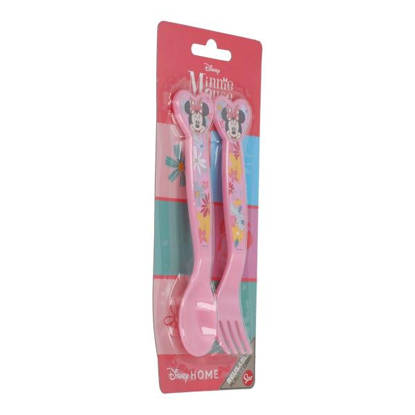 Juego de Cubiertos  Set/2 de Minnie Mouse