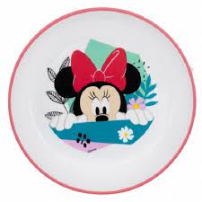 Plato Hondo Antideslizante Minnie Mouse