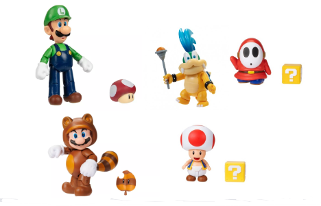 Figuras Nintendo Super Mario Bross Surt/5 3a+