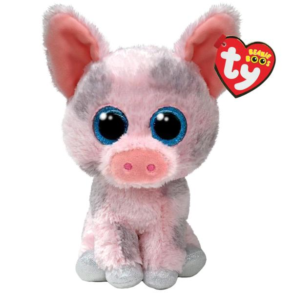 Peluche Beanie Boss Pequeño Cerdito Hambone 3a+