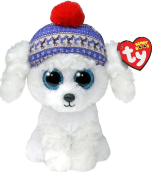 Peluche Beanie Boss Pequeño Perro Sleigbell 3a+