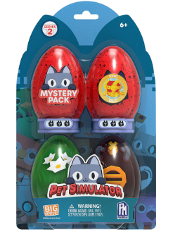 Figuras Simulador de Mascotas Sorpresas Misteriosas Set/4 Surt/4 6a+