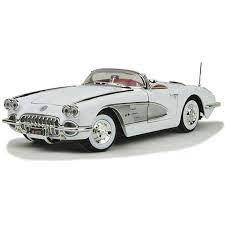 Carro 1:18 Corvette 1958 Verde 8a+