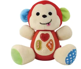 Peluche Mono con Luz y Sonidos 18m+ (450362)