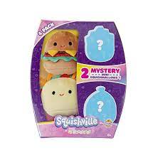 Peluches Mini Squishmallows Set/4 0m+