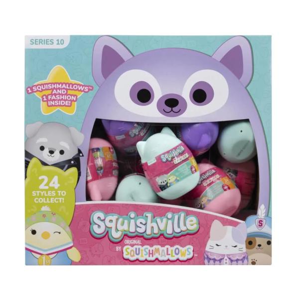 Peluches Sorpresas Mini Squishmallows C/ Accesorios Displ/24 Surt/3 3a+