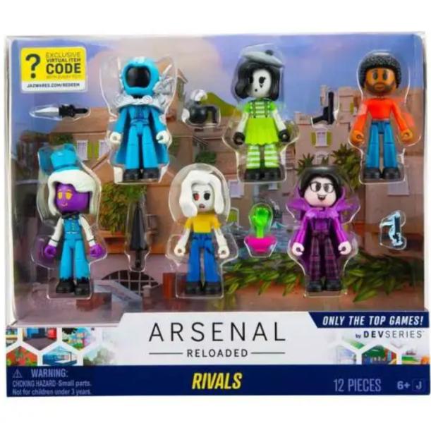 Figuras Roblox Rivales Set/6 6a+