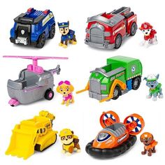 Vehiculos Basicos de Paw Patrol Surt/6 3a+