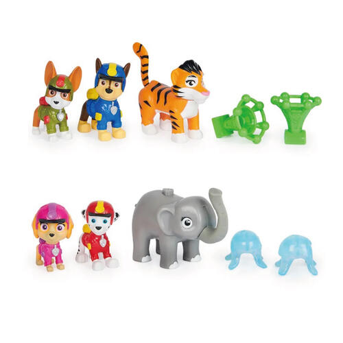 Figuras Paw Patrol Cachorros en la Jungla Surt/2 3a+