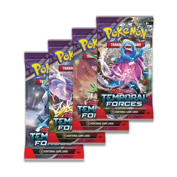 Cartas para Intercambio Pokémon Scarlet &amp; Violet Sobre x10 Tarjetas Displ/36 6a+