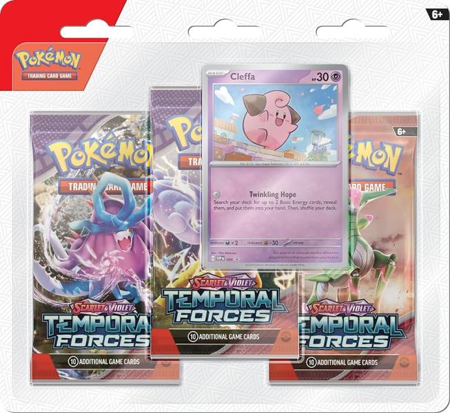 Cartas para Intercambio Pokémon Blíster 3 Sobres x10 + 1 gratis 6a+