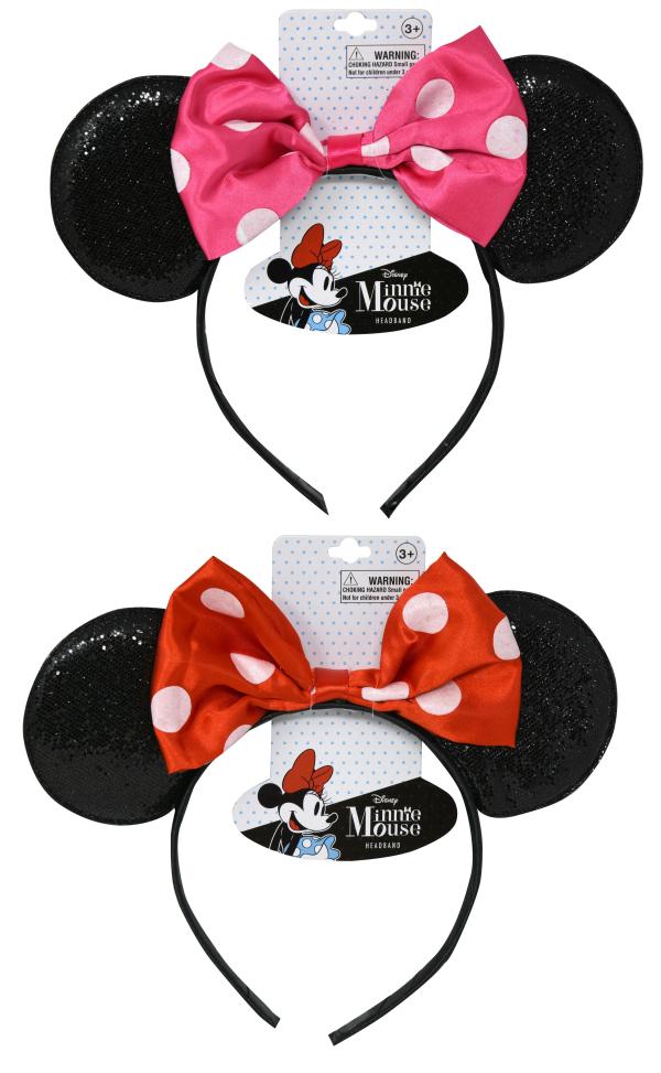 Diadema con Orejas de Minnie Mouse Surt/2 3a+