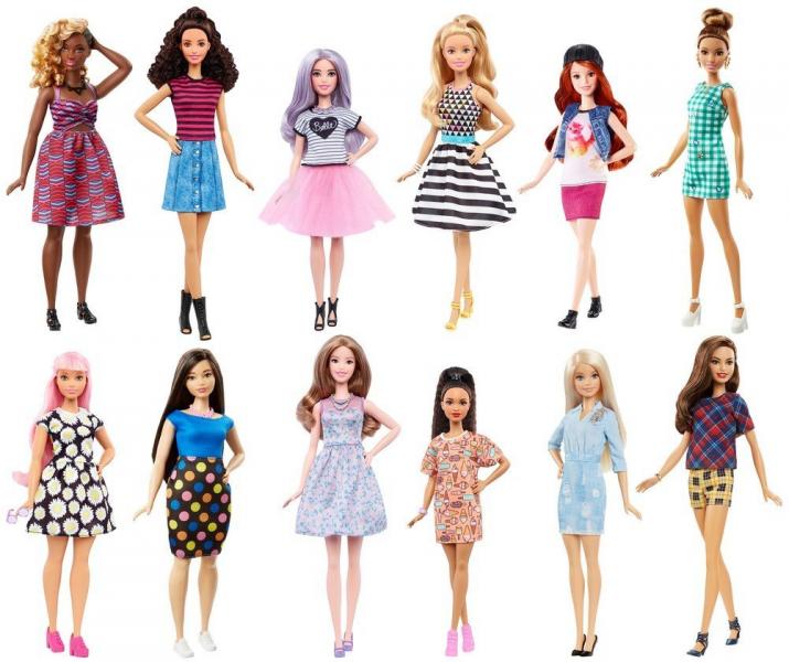 Muñeca Barbie Fashionista Surt/8 3a+