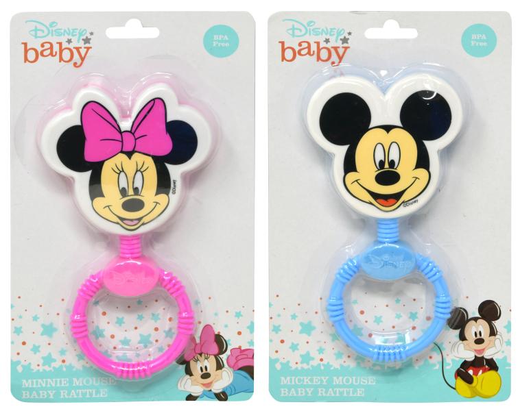 Sonajeros de Disney Mickey Mouse y Minnie Mouse Surt/2 0m+