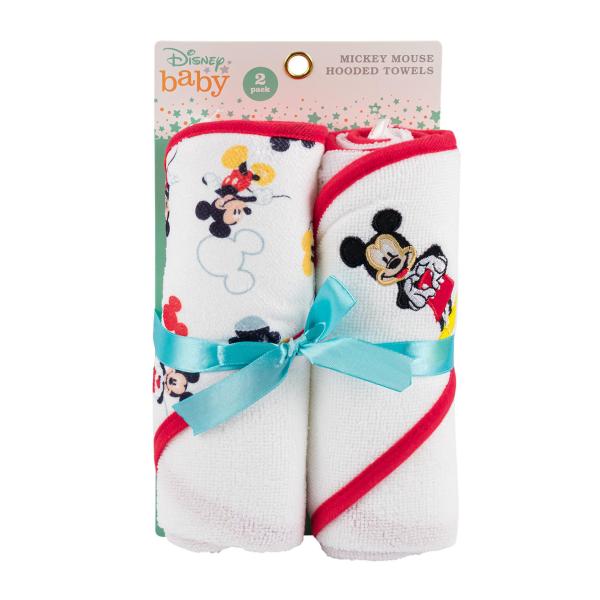 Toallas para Bebe de Disney de Mickey Mouse Set/2 0m+