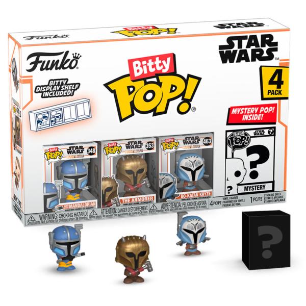 Set/4 Figuritas Funko Bitty Pop! Star Wars 3a+