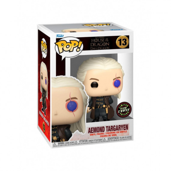 Figura Funko Pop! House of the Dragon (13) Aemond Targaryen 3a+ Ed. Limitada