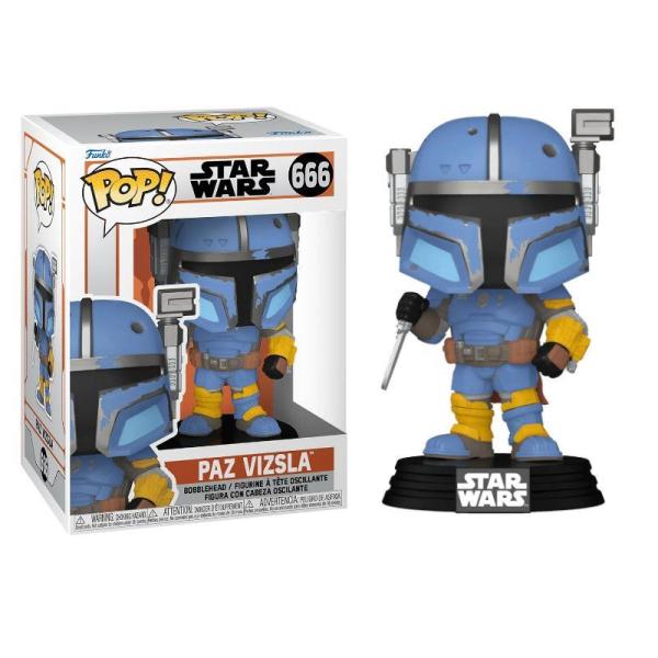 Figura Funko Pop! Star Wars (666) Paz Vizsla 3a+