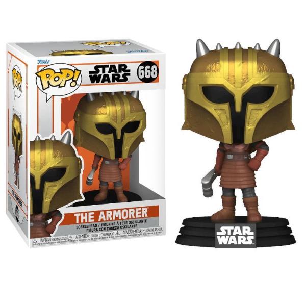 Figura Funko Pop! Star Wars (668) The Armorer 3a+