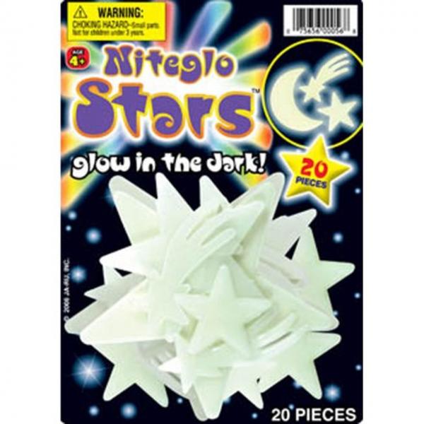 Estrellas Fosforescentes 20 Pzs 4a+