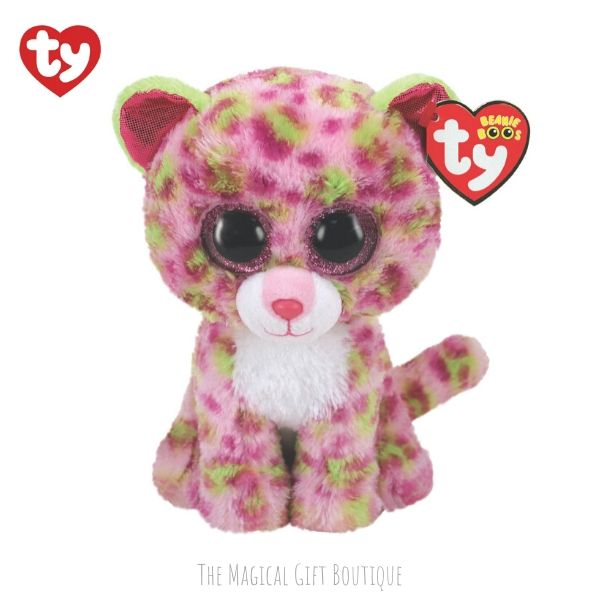 Peluche Beanie Boos Pequeño Leopardo Lainey 3a+