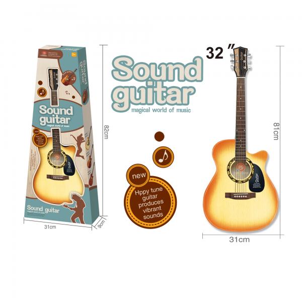 Guitarra Musical de Madera 6a+ (442060)