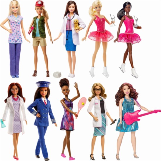 Barbie Profesiones Muñeca Básica Surt/6 3a+