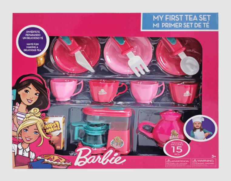 Barbie My Primer Set de Té 15 Pzs 3a+