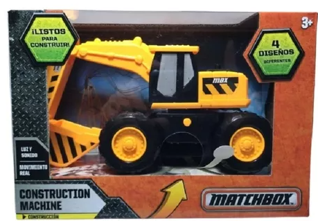 Vehículos Matchbox de Friccíon Ciudad de Constructor C/Luz Sonido Surt/3 3a+