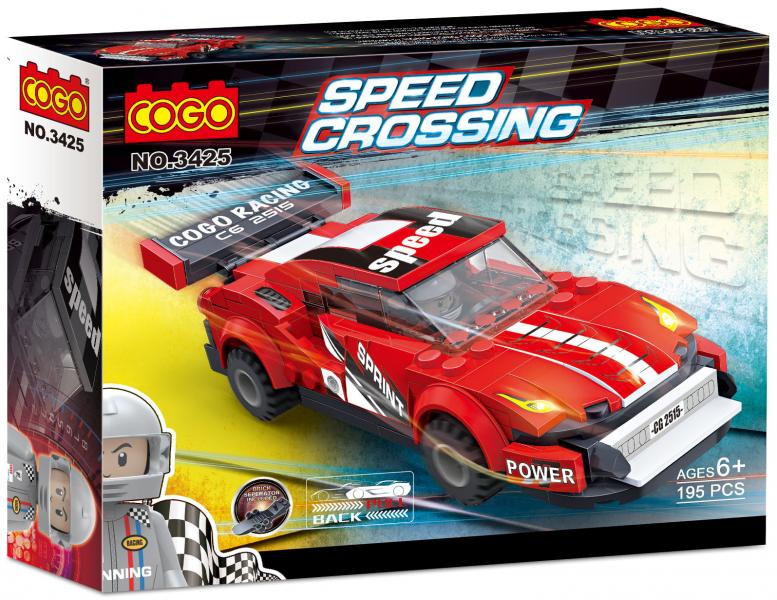 Carro de Armar Speed Crossing Racing 195pzs 6a+