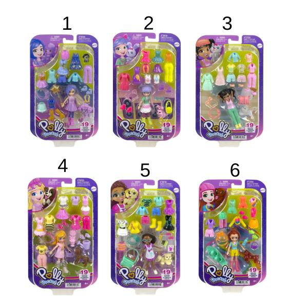 Polly Pocket con Mascotas Surt/6 4a+