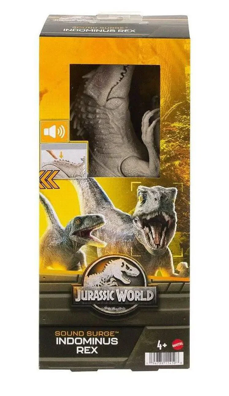 Figura Jurassic World con Sonido Indominus Rex 4a+