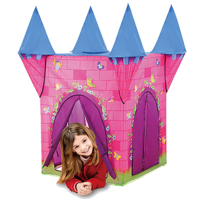 Tienda Castillo de Princesa Rosado 110x110x132 cm 3a+