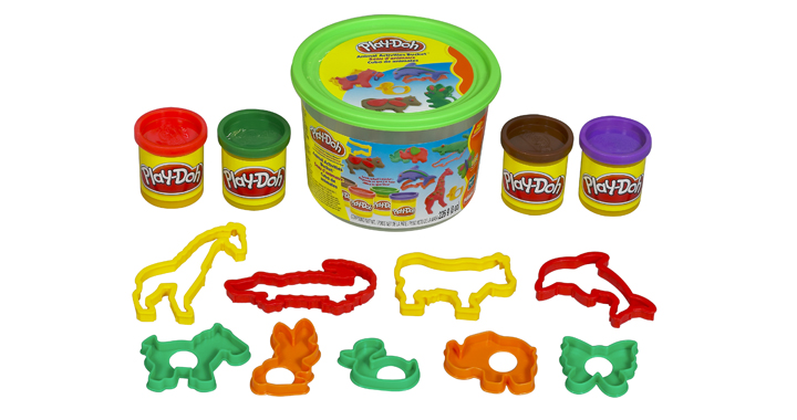 Play-Doh - Balde Plasticina c/Moldes Surt/3 3a+