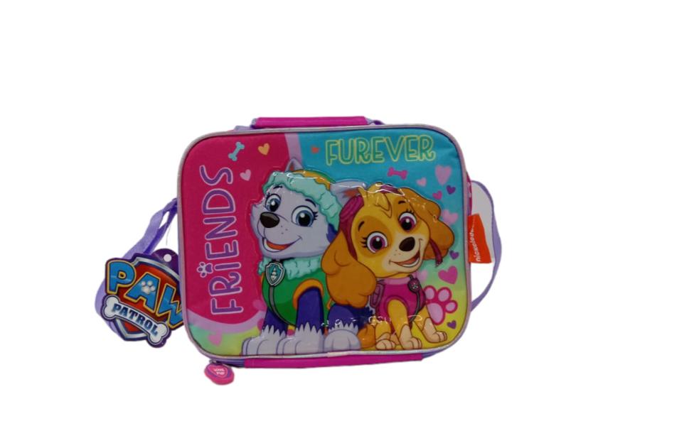 Lonchera con Taza y Botella de Paw Patrol Rosada (P2450)