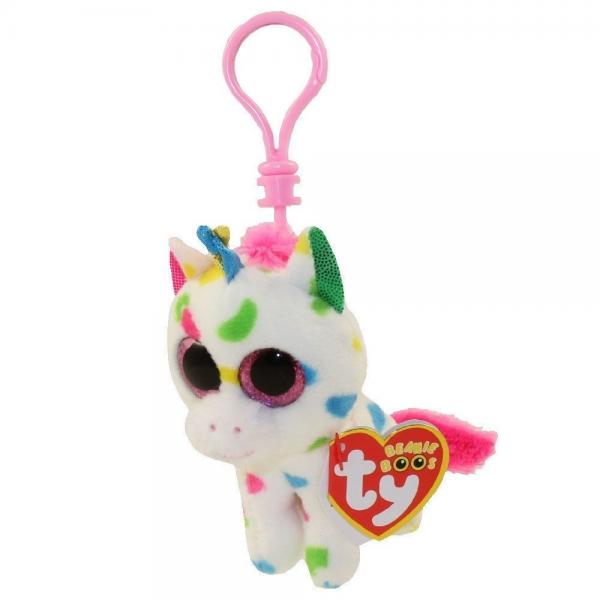 Peluche Llavero Beannie Boos Unicornio Harmonie 3a+