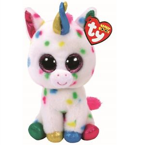 Peluche Beannie Boos Unicornio Multicolor Harmonie Regular