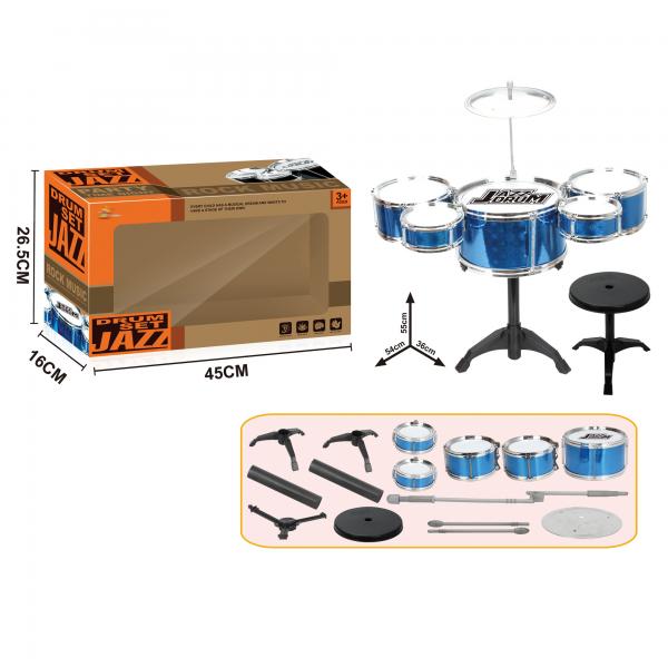 Set de Bateria Musical 8pzs 3a+ (442114)