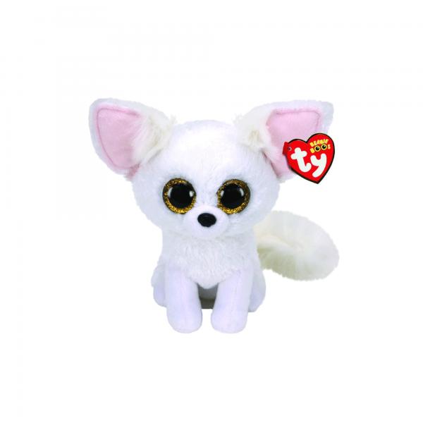 Peluche Beanie Boos Pequeño Zorro Blanco Phoenix  3a+