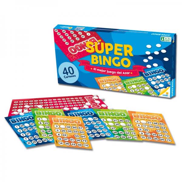 Juego de Mesa Súper Bingo  8a+